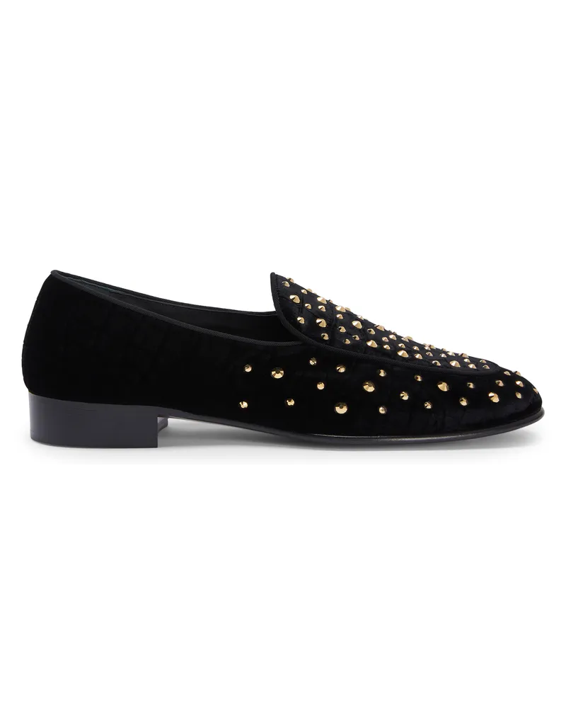 Giuseppe Zanotti RUDOLPH SPARKLE Loafer Schwarz