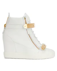 Giuseppe Zanotti COBY WEDGE Keilabsatz Weiss