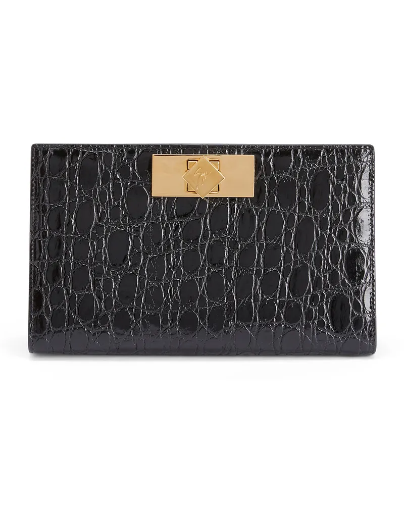 Giuseppe Zanotti ANNHITA Brieftasche Schwarz