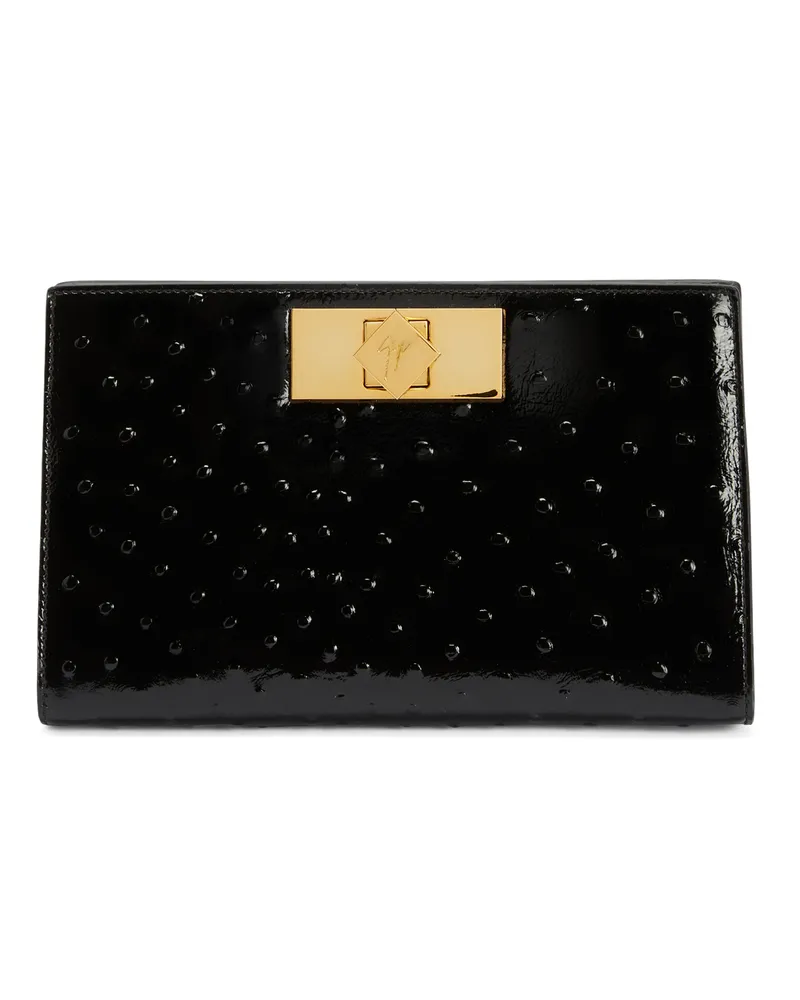 Giuseppe Zanotti ANNHITA Brieftasche Schwarz