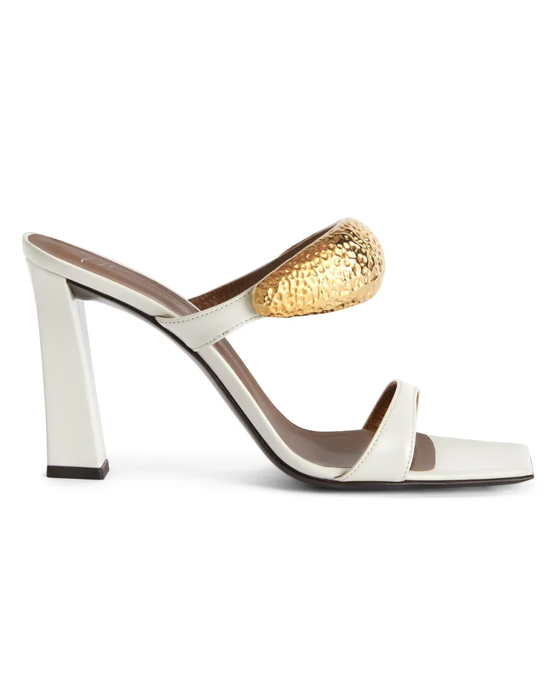 Giuseppe Zanotti GZ-ANIA 90 Sandalen Weiss