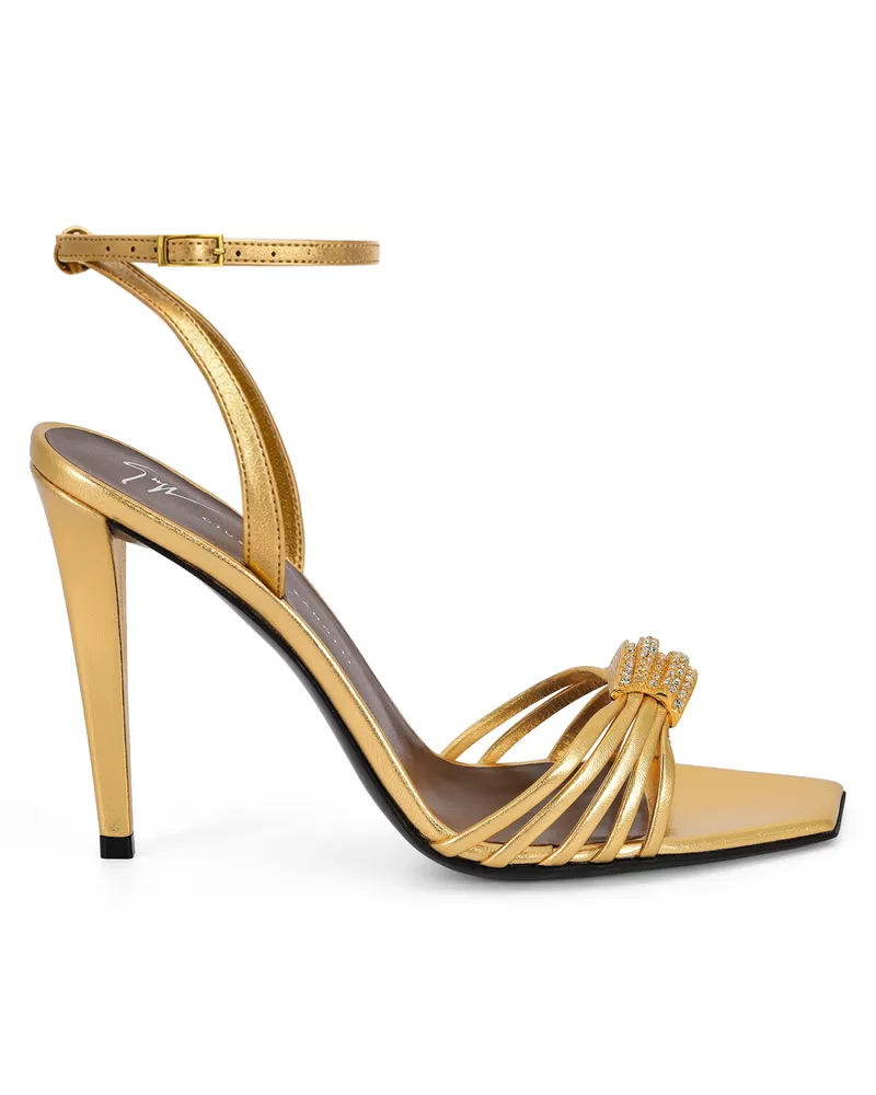 Giuseppe Zanotti SUNSET GLOW 105 Sandalen Goldfarben