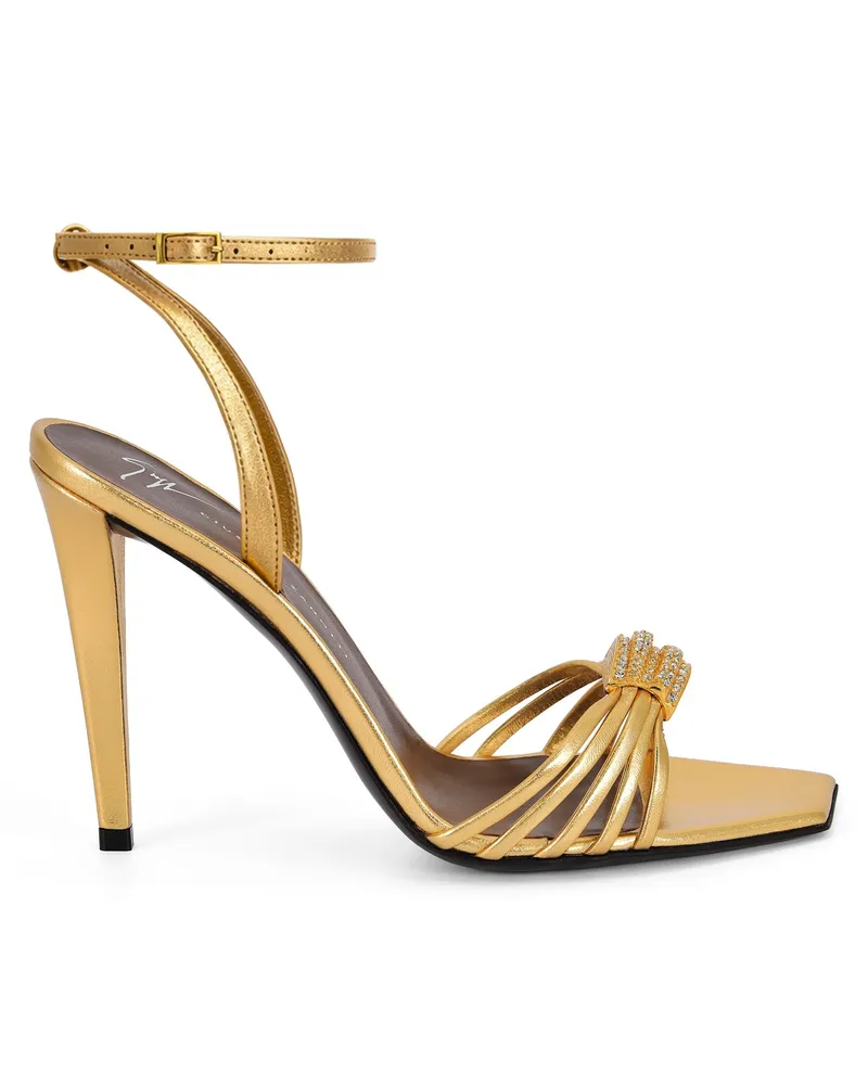 Giuseppe Zanotti SUNSET GLOW 105 Sandalen Goldfarben