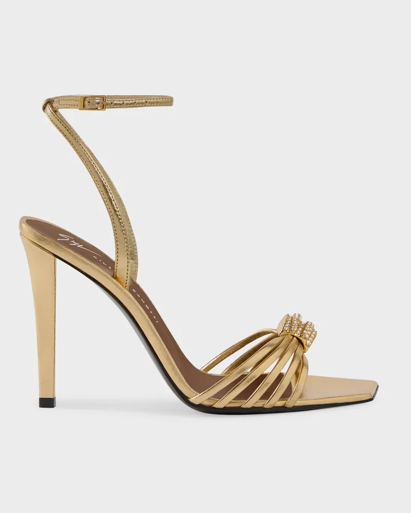 Giuseppe Zanotti SUNSET GLOW 105 Sandalen Goldfarben