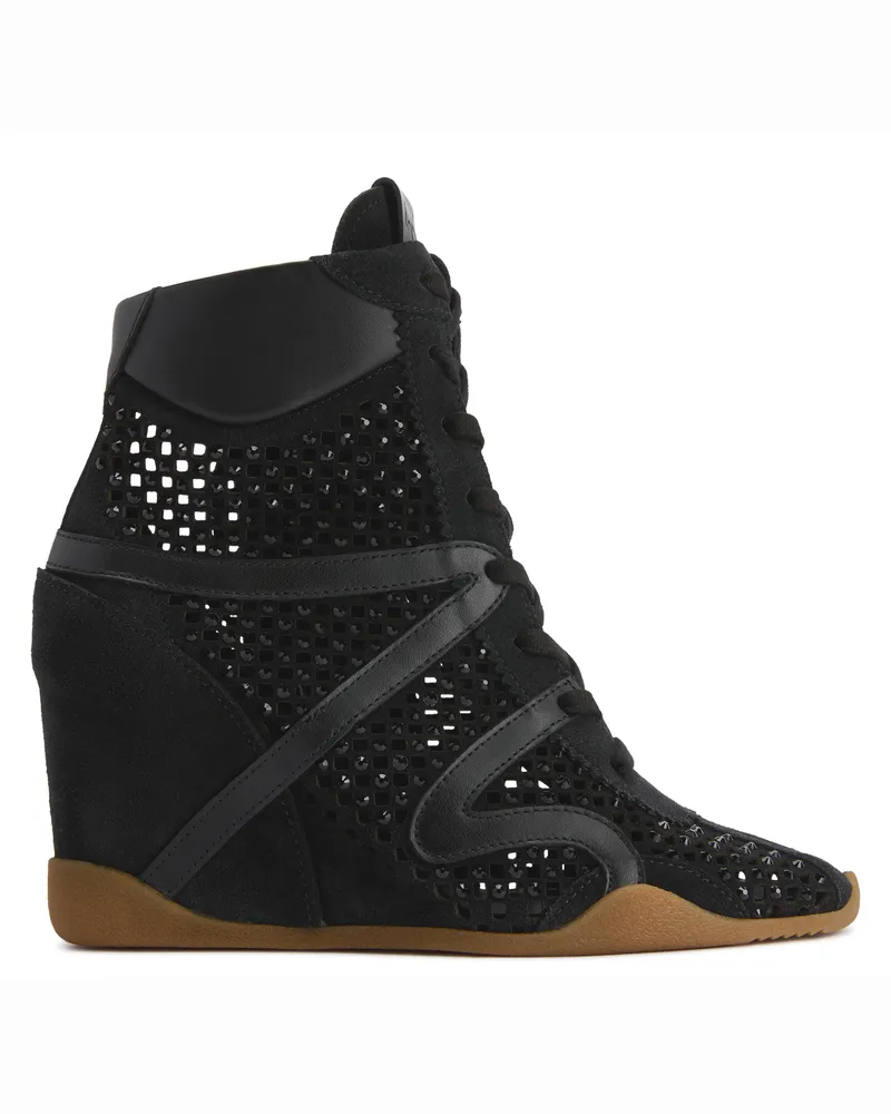 Giuseppe Zanotti GZ TOP NET WEDGE  Keilabsatz Schwarz