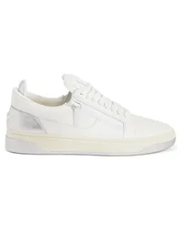 Giuseppe Zanotti GZ94 Low-top Sneakers Silberfarben