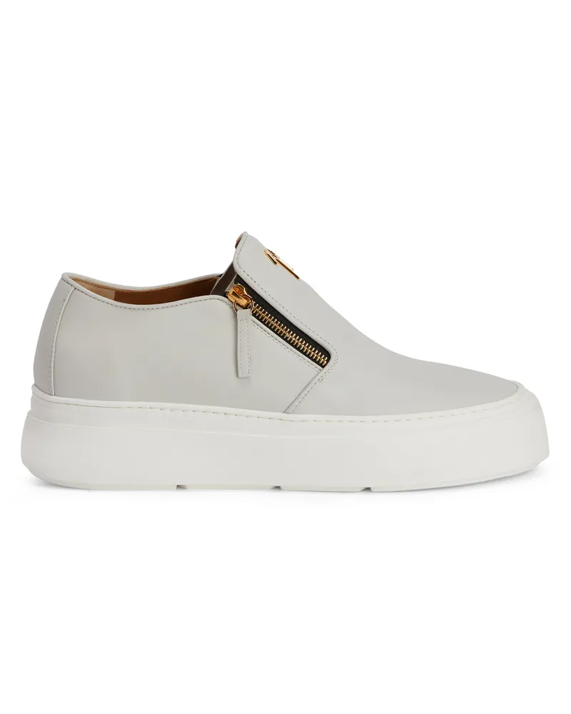 Giuseppe Zanotti GZ MIKE ZIP Loafer Grau