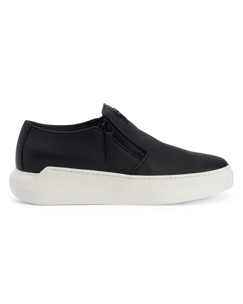 Giuseppe Zanotti CONLEY ZIP Slip-on Schwarz