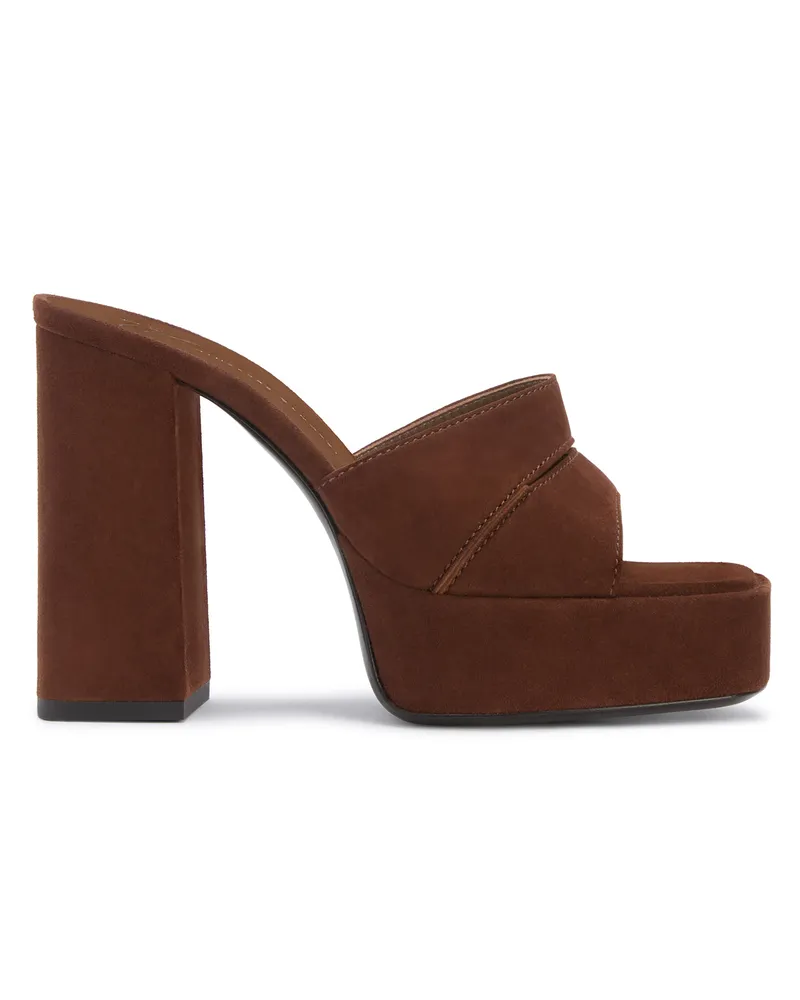 Giuseppe Zanotti MIRAGE PLATFORM 115 Sandalen Braun