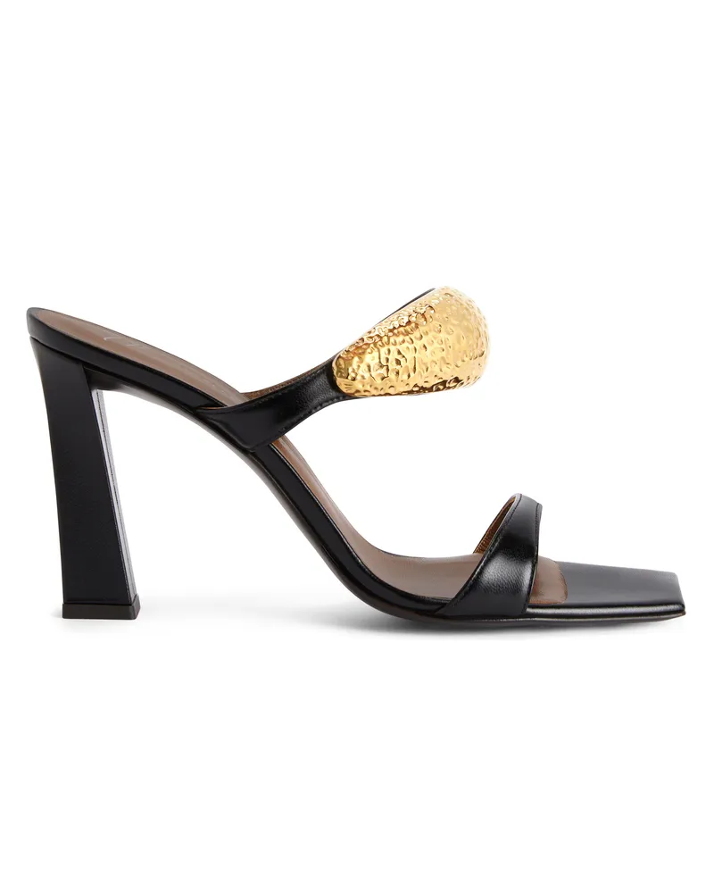 Giuseppe Zanotti GZ-ANIA 90 Sandalen Schwarz