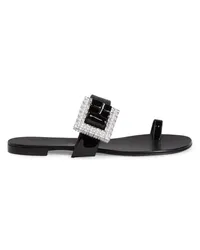 Giuseppe Zanotti MISS BUCKLE Flache Schuhe Schwarz