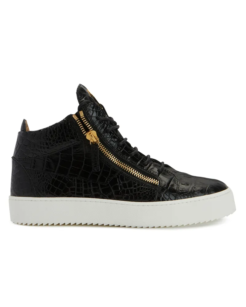 Giuseppe Zanotti KRISS Mid Top Sneakers Schwarz