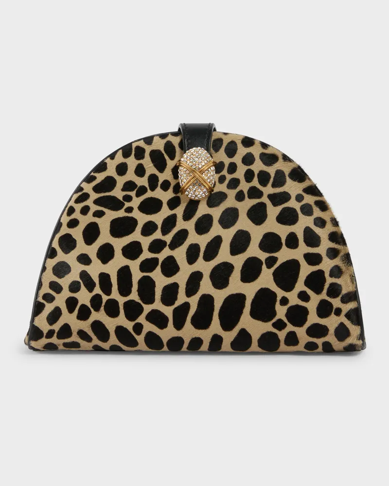 Giuseppe Zanotti OPHELIA SAVAGE BAG Brieftasche Natural
