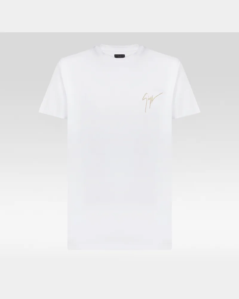 Giuseppe Zanotti LR-01 T-shirt Weiss
