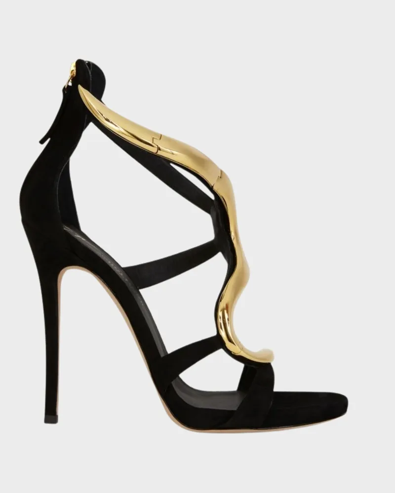 Giuseppe Zanotti VENERE Sandalen Schwarz