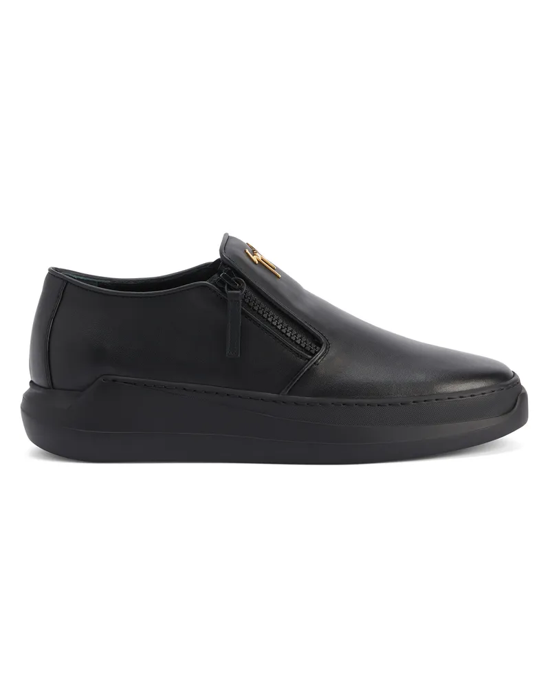 Giuseppe Zanotti CONLEY ZIP Loafer Schwarz