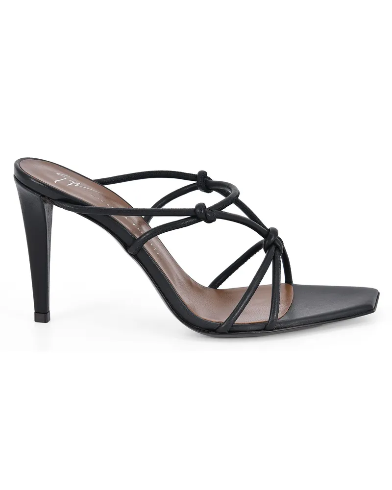 Giuseppe Zanotti GZ KEY MULE 90 Sandalen Schwarz