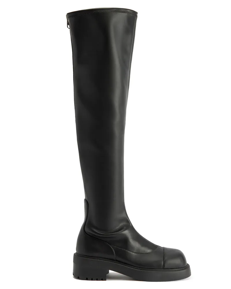 Giuseppe Zanotti DIRAN OVER THE KNEE Stiefel Schwarz
