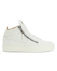 Giuseppe Zanotti KRISS Mid Top Sneakers Weiss