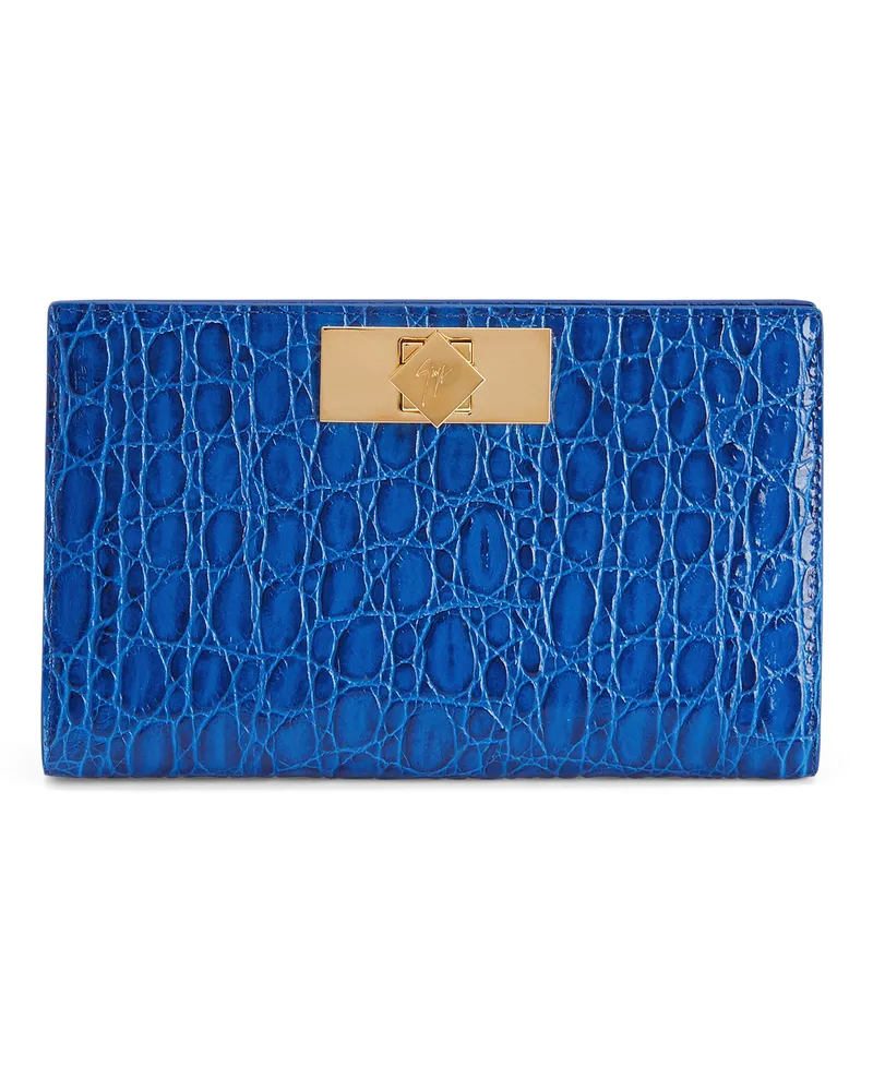 Giuseppe Zanotti ANNHITA Brieftasche Blau
