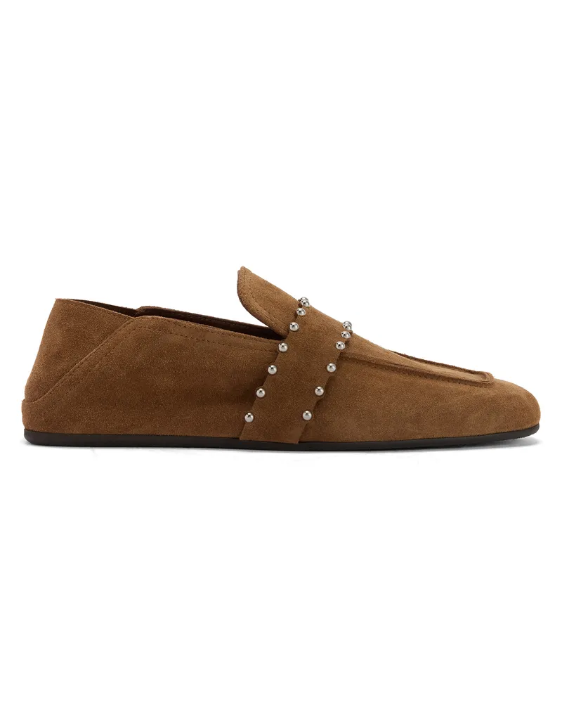 Giuseppe Zanotti RUPERT STUDS moccassins Light_brown