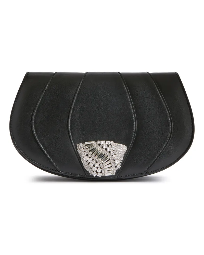 Giuseppe Zanotti ORBITS BAG Brieftasche Schwarz