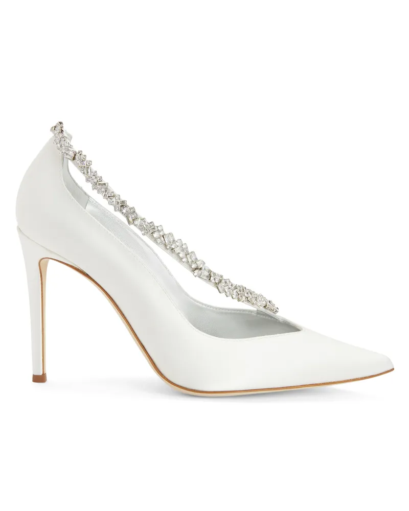 Giuseppe Zanotti FILIPA CRYSTAL Pumps Weiss