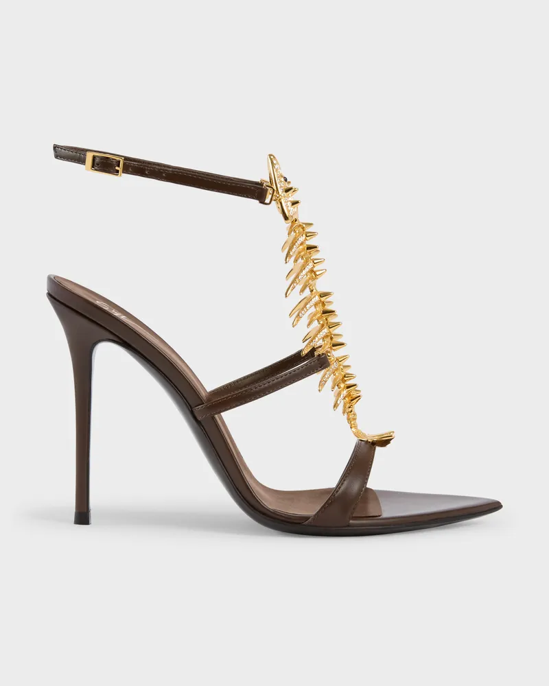 Giuseppe Zanotti SLIM 2.0 105 Sandalen Braun