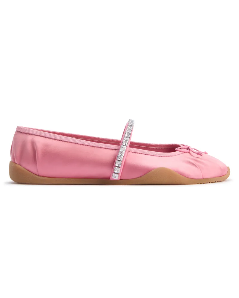 Giuseppe Zanotti GZ TOP BALLET STRASS Low-top sneakers Light_pink