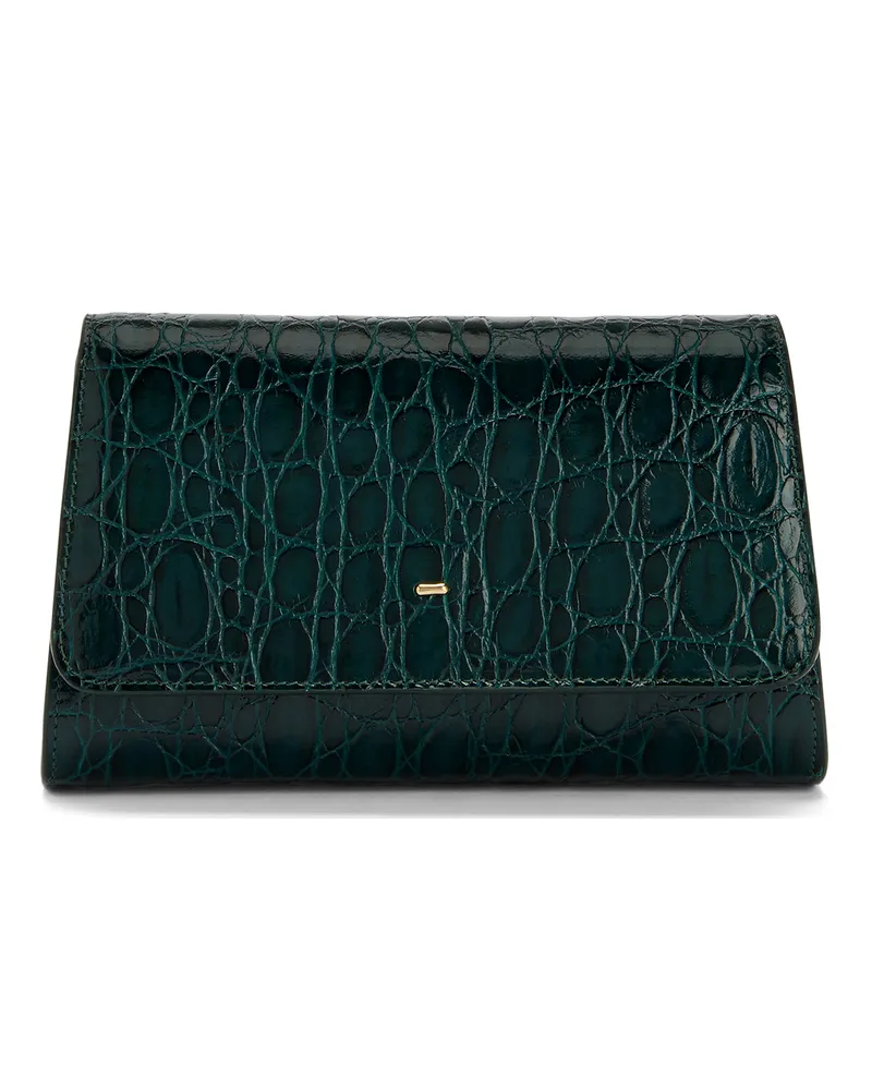 Giuseppe Zanotti CLEOPATRA MINI Brieftasche Grün