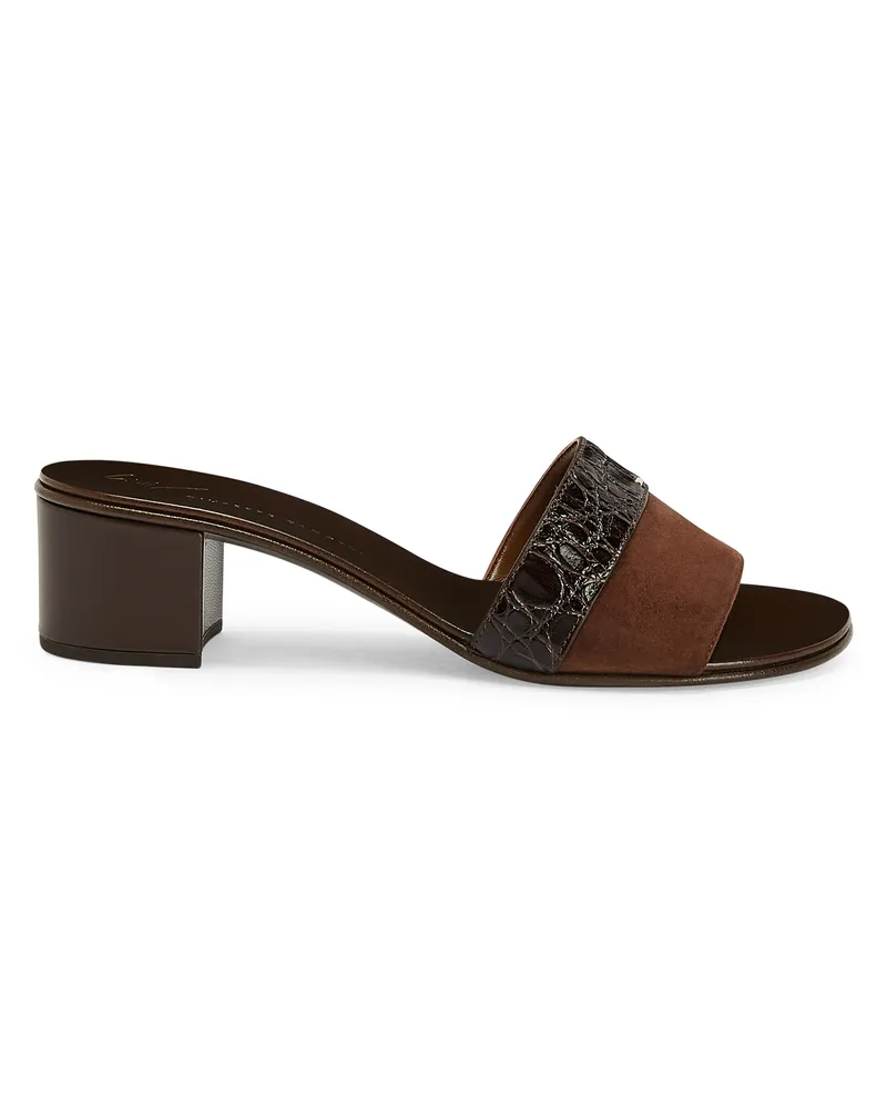 Giuseppe Zanotti ROOSE 40 Sandalen Braun