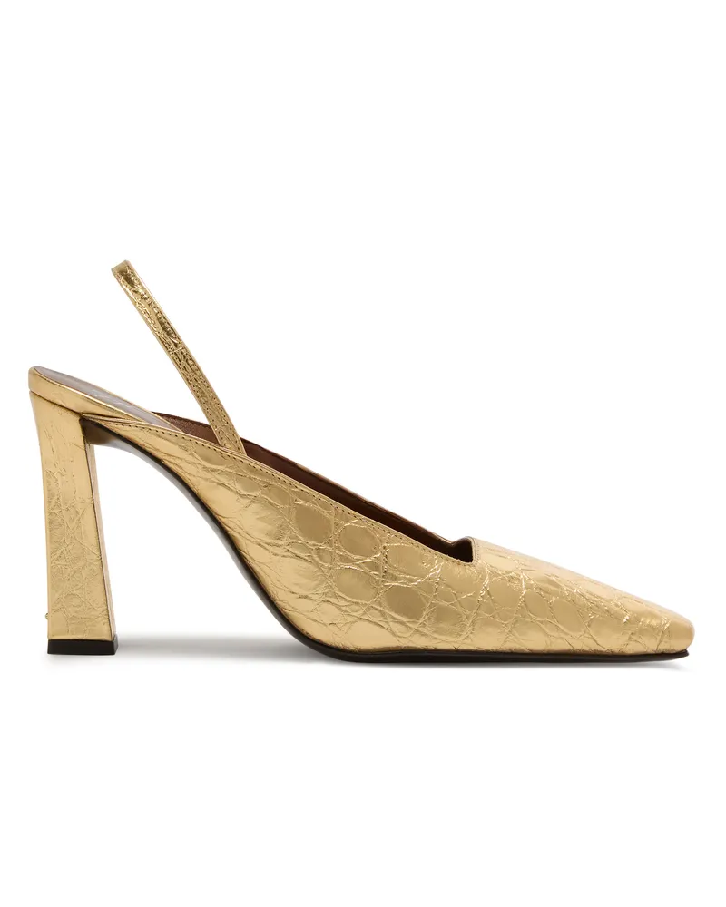 Giuseppe Zanotti BRENDHA SABOT 90 Pumps Goldfarben