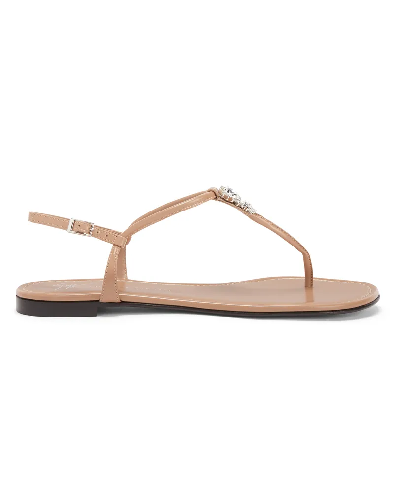 Giuseppe Zanotti ANYELLE Flache Schuhe Beige
