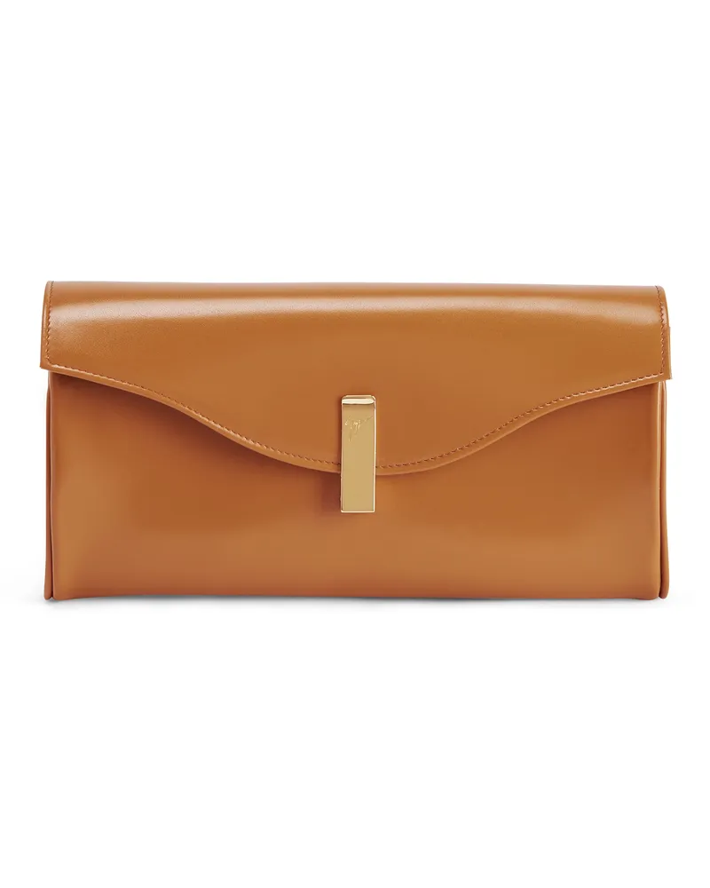 Giuseppe Zanotti FLUTIE Brieftasche Braun