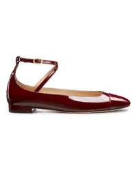 Stuart Weitzman Eden Strap Flat - Frau Loafer Und Flache Schuhe Rosewood Rosewood