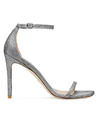 Stuart Weitzman Nudistcurve 100 Sandal - Frau Sandalen Silber Silber