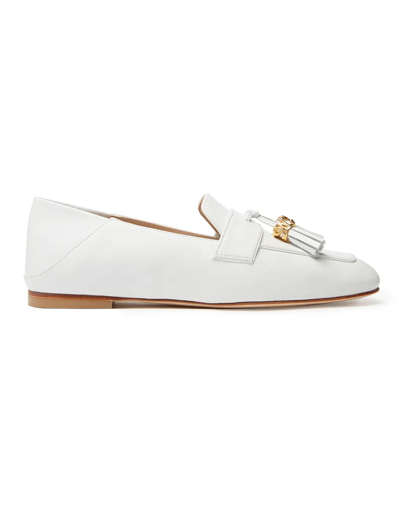 Stuart Weitzman Wylie Signature - Frau Loafer Und Flache Schuhe Weiss Weiss