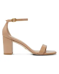 Stuart Weitzman Nudistcurve 75 Block Sandal - Frau Sandalen Adobe Adobe