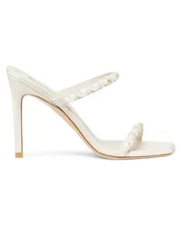 Stuart Weitzman Aleena Pearlita 100 Sandal - Frau  Sand Sand