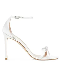 Stuart Weitzman Nudist Sw Bow 100 Sandal - Frau Sandalen Weiss Weiss