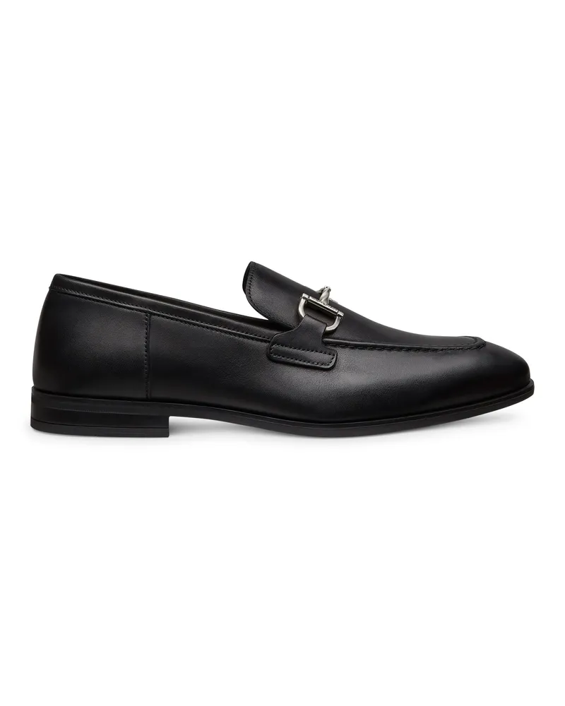 Stuart Weitzman Simon Twistbit Loafer - Mann Loafers Schwarz Schwarz