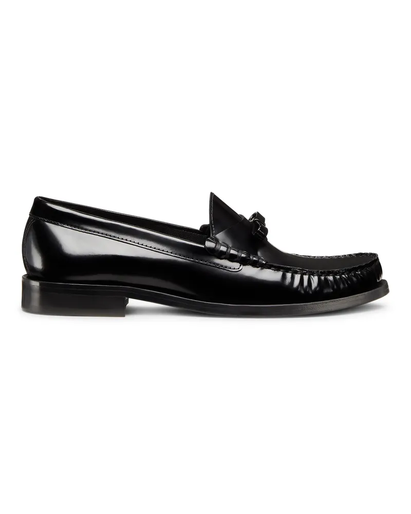 Stuart Weitzman Lottie Bow Loafer - Frau Loafer Und Flache Schuhe Black Black