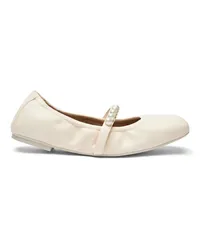 Stuart Weitzman Goldie Ballet Flat - Frau Loafer Und Flache Schuhe Seashell Seashell