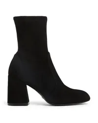 Stuart Weitzman Flareblock 85 Stretch Bootie - Frau Stiefel Und Stiefeletten Schwarz Schwarz