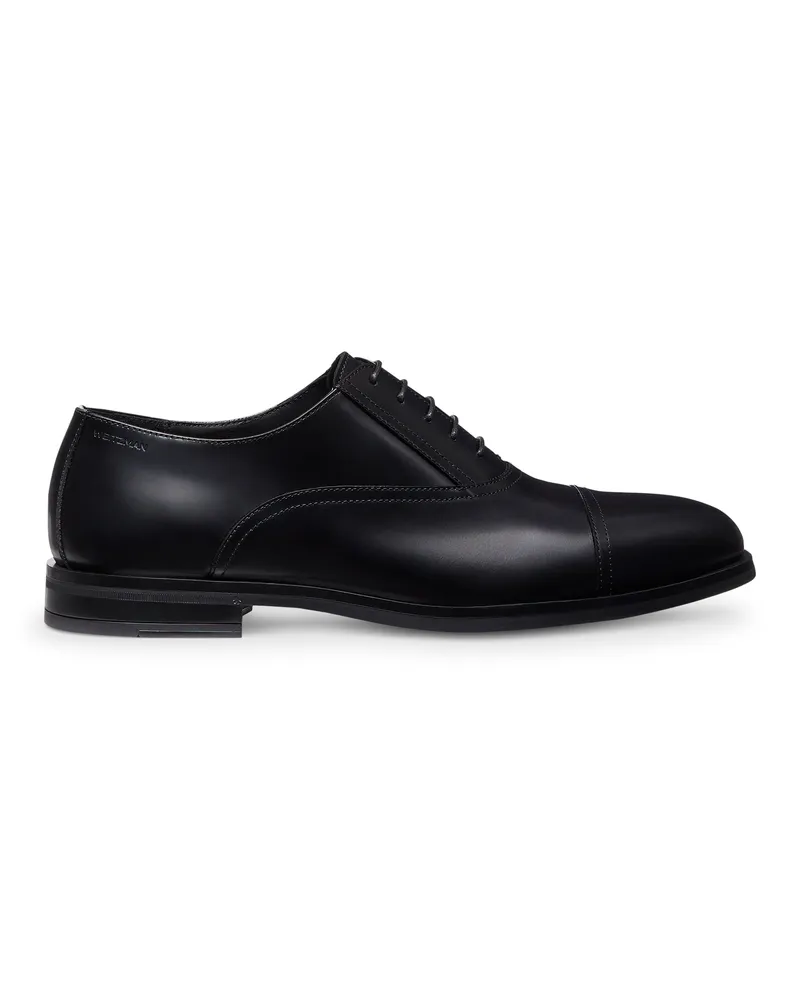 Stuart Weitzman Sw Club Classic Oxford - Mann Schnürschuhe Schwarz Schwarz