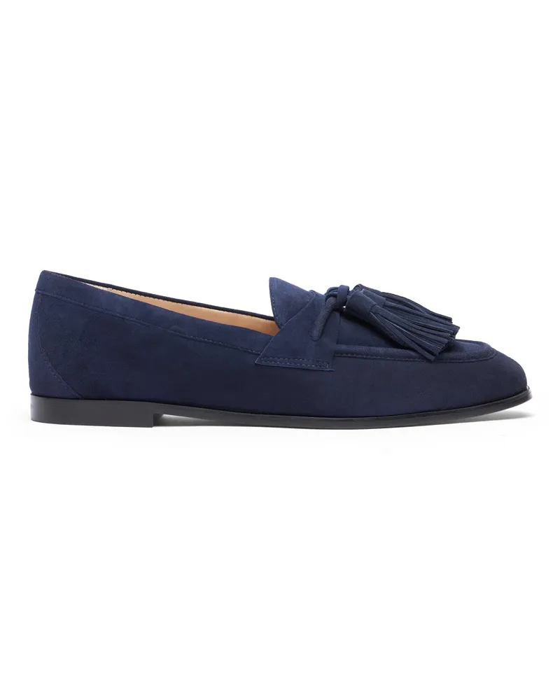 Stuart Weitzman Lindi Tassel Loafer - Frau Loafer Und Flache Schuhe Nice Blue Nice