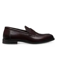 Stuart Weitzman Sw Club Classic Penny Loafer - Mann Loafers Burgundy Burgundy