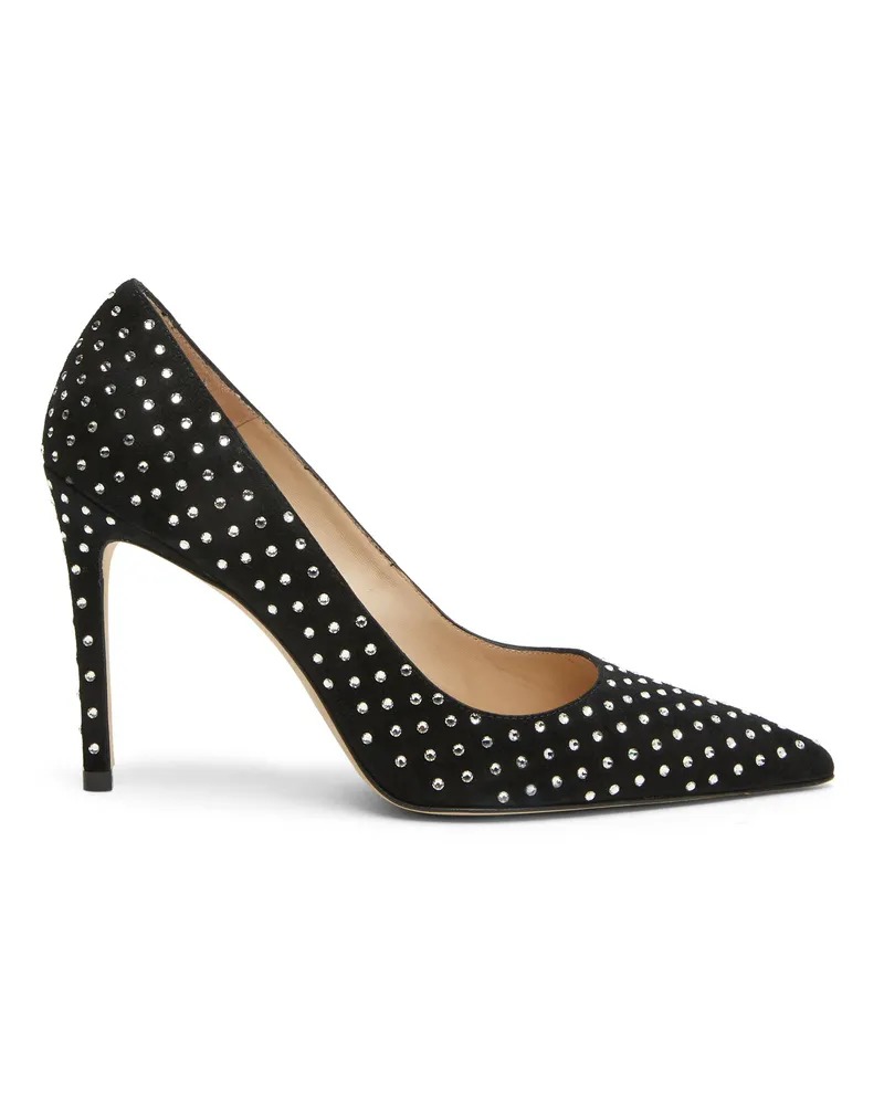 Stuart Weitzman Stuart Shine 100 Pump - Frau  Schwarz Schwarz