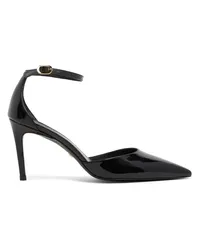 Stuart Weitzman Stuart 85 Strap Pump - Frau  Schwarz Schwarz