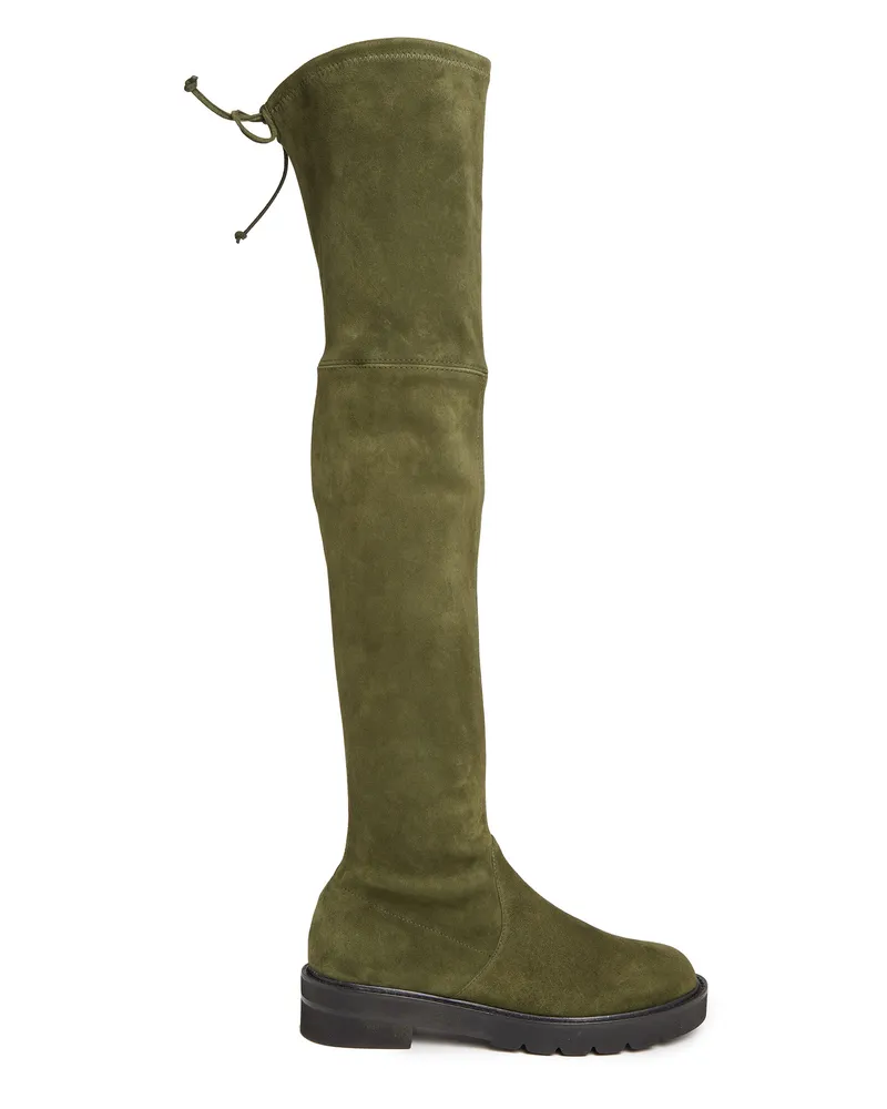 Stuart Weitzman Lowland Lift - Frau Stiefel Und Stiefeletten Militär Militär